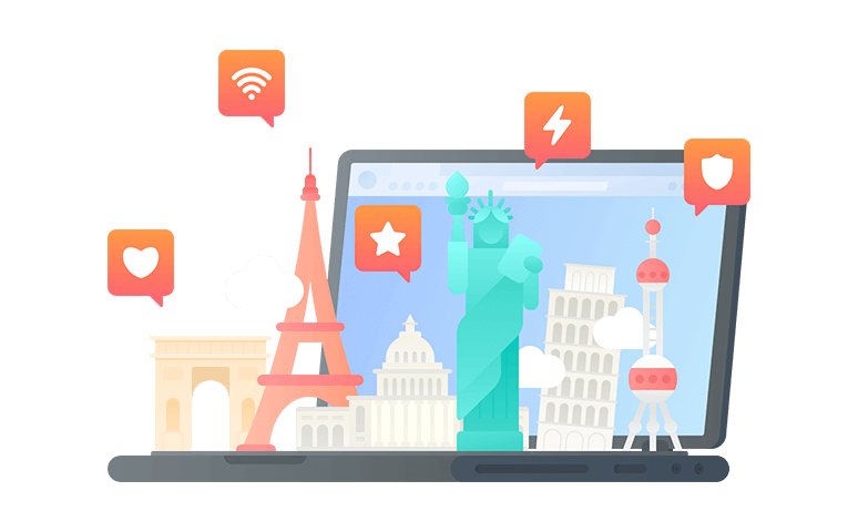在卢森堡连接到中国的加速器 - 返华VPN